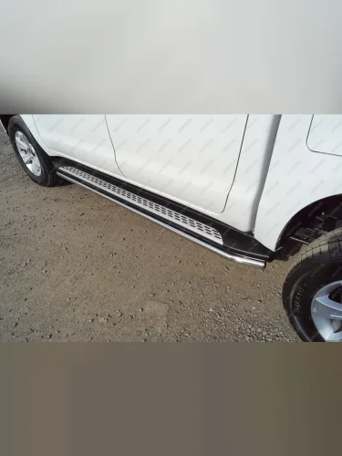 Защита порогов 42,4 мм Sollers ST6 2023-