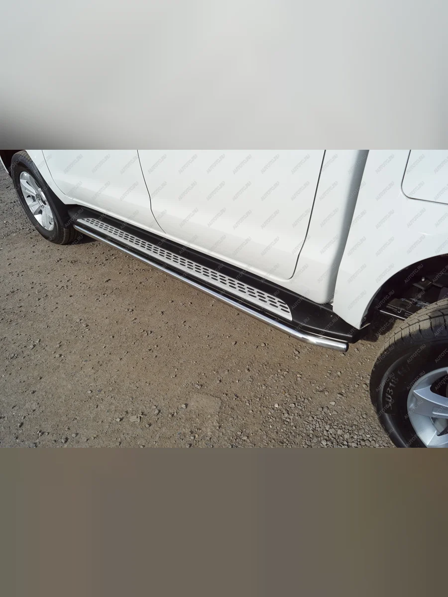 Защита порогов 42,4 мм Sollers ST6 2023-  с доставкой в г. Керчь