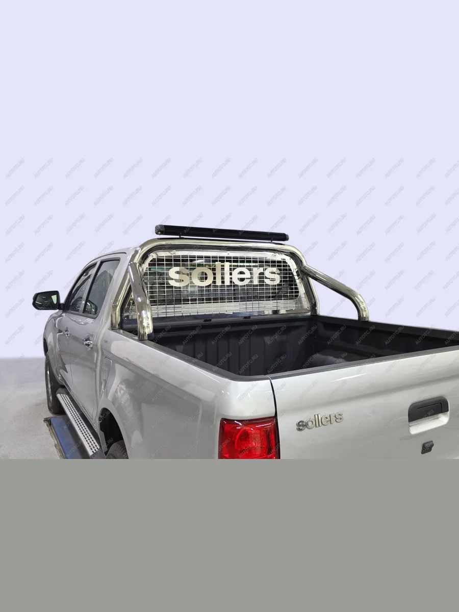 Защита кузова и заднего стекла 76,1 мм со светодиодной фарой Sollers ST6 2023-  в Воронеже Воронежской области