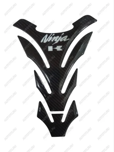Наклейка на бак для мотоцикла Kawasaki Под Карбон 1  пм-00031993