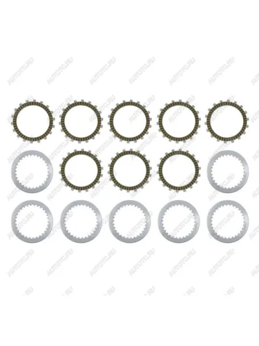 Комплект дисков сцепления Сталь+Фрикционы BMW R1200GS 13-18, R1250RTGS 19-23  пм-00030892