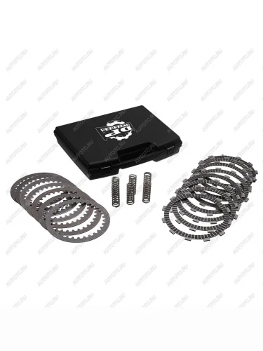 Комплект дисков сцепления фрикционыстальныепружины DP-Clutch DPK198  dpk198