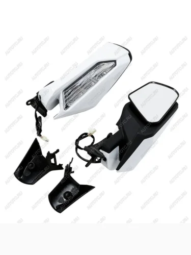 Зеркала для мотоцикла Honda GL1800 Goldwing 18-24 Белый перламутр  пм-00030833