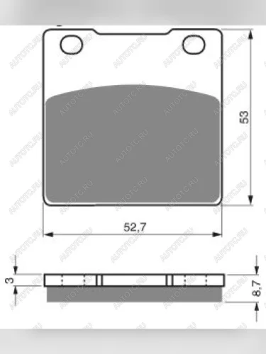 Тормозные колодки Gold-Fren 016 S33  016 s33