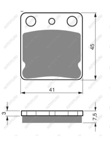 Тормозные колодки Gold-Fren 144 S3  144 s3