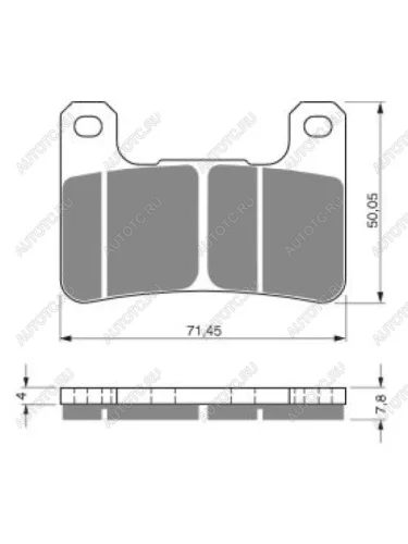 Тормозные колодки Gold-Fren 213 GP5  213 gp5