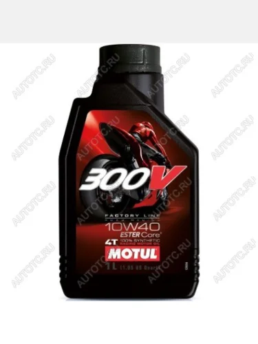 Масло Motul 300V 4T FL ROAD RACING 10W-40 1л.  пм-00005738