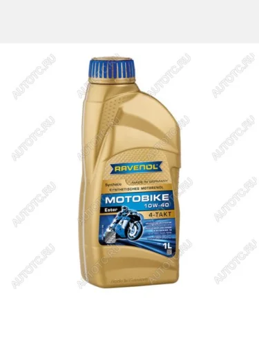 Моторное масло RAVENOL Motobike 4-T Ester 10W-40 (1л)  1172112-001-01-999