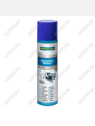 Полироль для пластмасс RAVENOL Cockpit-Spray (0,4л)  1360031-400-05-000