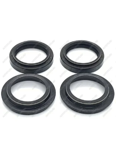 Комплект сальников и пыльников передней вилки CHAKIN CH56-159  ch56-159