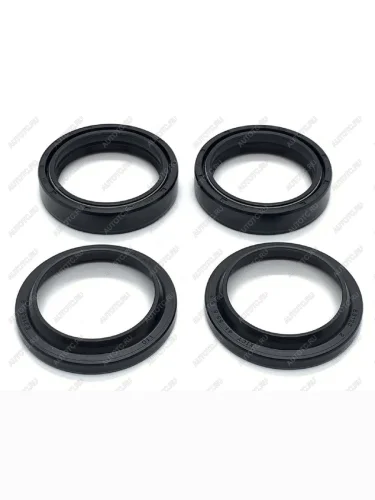 Комплект сальников и пыльников передней вилки CHAKIN CH56-128  ch56-128