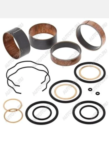 Комплект направляющих вилки ALL BALLS Kawasaki KX125 91-95, KX250 91-95, KX500 91-96 (38-6069)  38-6069