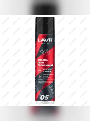 Смазка цепи LAVR MOTO Дорожная Спортивная 0,4л  ln7715