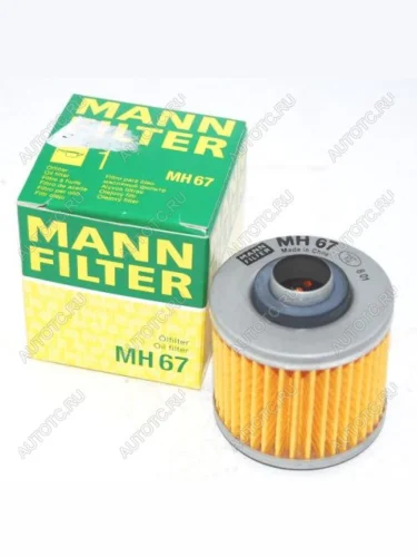 Масляный фильтр Mann MH 67 (HF145)  пм-00021383