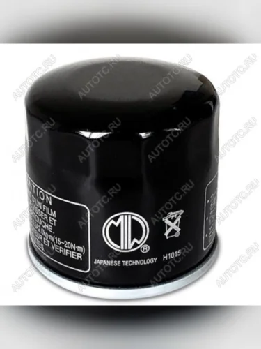 Масляный фильтр MIW H1015 (HF204)  h1015