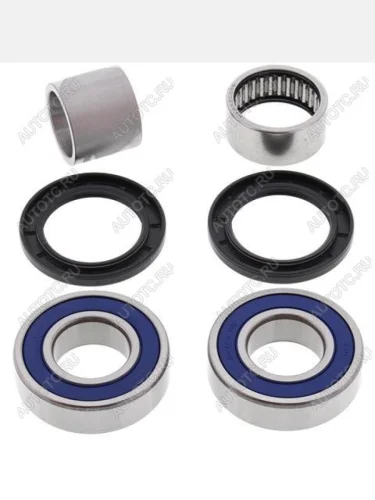 Комплект подшипников заднего колеса ALL BALLS Yamaha FZ6S 04-09, YZF-R6 03-15, YZF-R6S  (25-1476)  25-1476