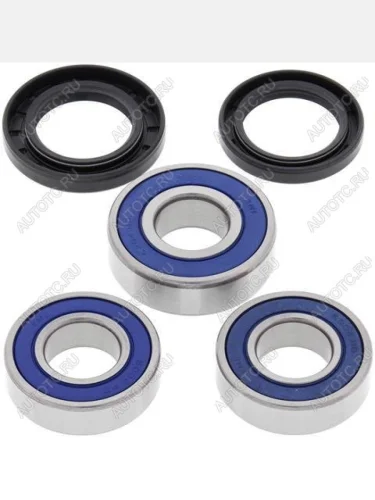 Комплект подшипников заднего колеса ALL BALLS Suzuki DRZ400S, DRZ400SM Kawasaki KLX400R (25-1117)  25-1117