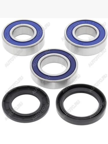 Комплект подшипников заднего колеса ALL BALLS Kawasaki Z1000 03-09, ZX10R, ZX14R, ZX-6R (25-1111)  25-1111