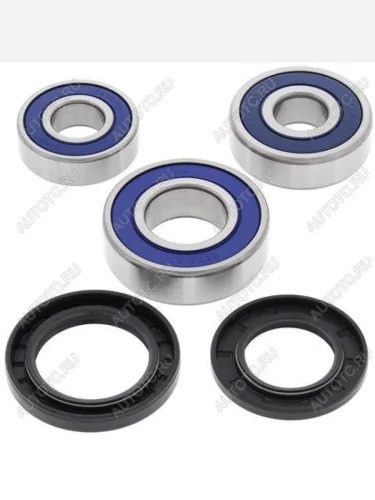 Комплект подшипников заднего колеса ALL BALLS Kawasaki ER-5, EX250 Ninja, EX300 Ninja 13 (25-1234)  25-1234