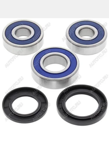 Комплект подшипников заднего колеса ALL BALLS Kawasaki EN500 Vulcan LTD 96-09,EN500 Vulcan (25-1280)  25-1280