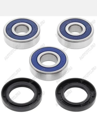 Комплект подшипников заднего колеса ALL BALLS Honda CB400F, CB750 Nighthawk, VT600C Shad (25-1258)  25-1258