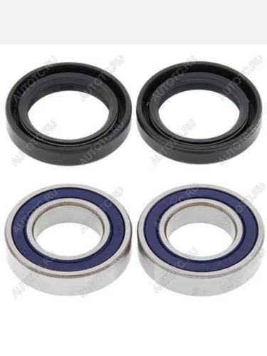 Комплект подшипников переднего колеса ALL BALLS Yamaha YZ125250 98-16, YZ250F 01-13, (25-1092)  25-1092