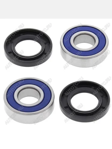 Комплект подшипников переднего колеса ALL BALLS Yamaha WR250R 08-16, WR250X 08-11,  (25-1104)  25-1104