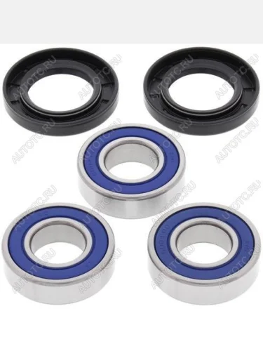 Комплект подшипников переднего колеса ALL BALLS Yamaha WR250 91-97, YZ250 82-98 (25-1271)  25-1271