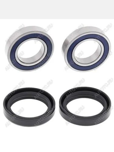 Комплект подшипников переднего колеса ALL BALLS Suzuki RMX450 10-11,Yamaha YZ250F 14-16 (25-1482)  25-1482