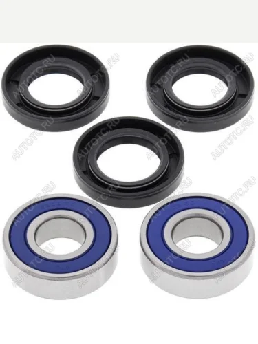 Комплект подшипников переднего колеса ALL BALLS Suzuki DL650 04-14, AN650 03-13, SV650 03-09 25-1211  25-1211