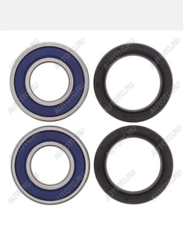 Комплект подшипников переднего колеса ALL BALLS  Kawasaki ER-6N, EX 650R, KLE650 VERSYS (25-1389)  25-1389