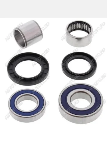 Комплект подшипников заднего колеса ALL BALLS Yamaha YZF-R6 99-02, YZF-R1 98-99 (25-1475)  25-1475