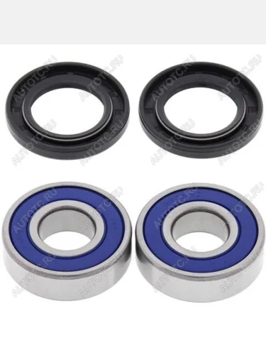 Комплект подшипников переднего колеса ALL BALLS Yamaha FZ8 10-16, FZ6RXJ6 09-15 (25-1659)  25-1659