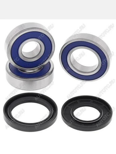 Комплект подшипников заднего колеса ALL BALLS Kawasaki ZZR1200 02-05, ZRX1200 01-05,VN2000 (25-1390)  25-1390