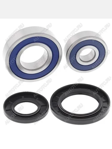 Комплект подшипников заднего колеса ALL BALLS Yamaha FZ6R 09-17, Kawasaki KZ650D (25-1282)  25-1282