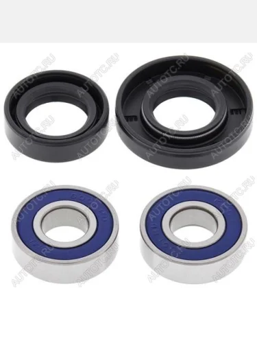 Комплект подшипников переднего колеса ALL BALLS Yamaha TTR125L 00-08, TTR125LE 03-18 (25-1041)  25-1041