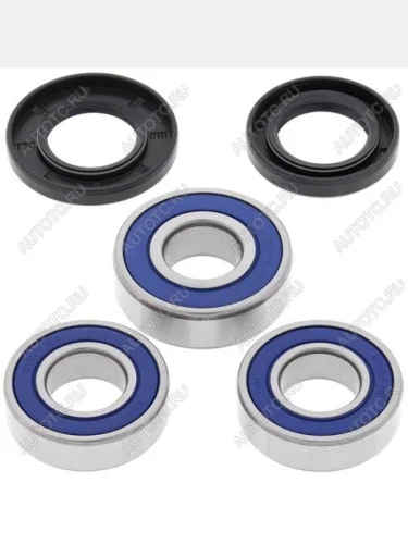 Комплект подшипников заднего колеса ALL BALLS Suzuki DRZ250 01-07, DR350 90-99 (25-1066)  25-1066