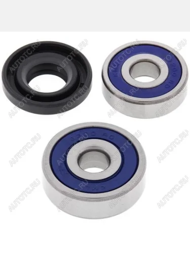 Комплект подшипников переднего колеса ALL BALLS Kawasaki KLX125 03-06,Suzuki DR-Z125 03-17 (25-1166)  25-1166