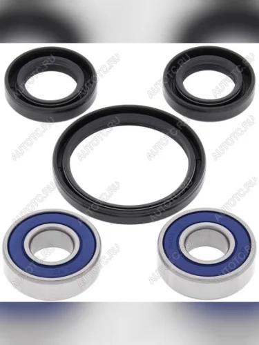 Комплект подшипников переднего колеса ALL BALLS Suzuki AN400 Burgman 09-16 (25-1187)  25-1187