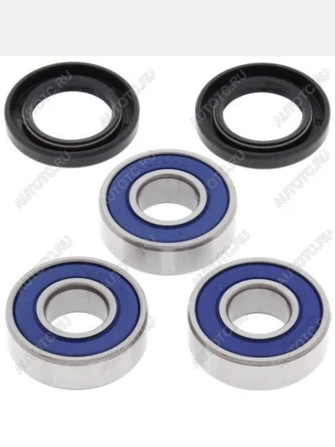 Комплект подшипников заднего колеса ALL BALLS Yamaha XT250 08-18, XT225 92-07 (25-1189)  25-1189