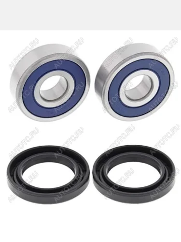 Комплект подшипников переднего колеса ALL BALLS Honda CB500FX, CBR500R 13-18 (25-1662)  25-1662