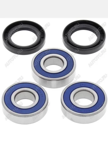 Комплект подшипников заднего колеса ALL BALLS BMW F65GS 09-13, F700GS 12-16,F800RGS 06-17 (25-1677)  25-1677