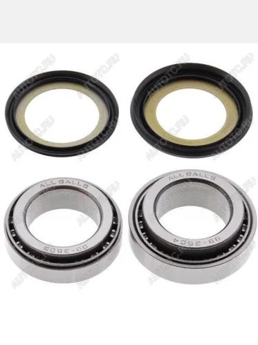 Комплект подшипников рулевой колонки ALL BALLS Kawasaki ER5 97-06, EX250 Ninja,EX300 Ninja (22-1014)  22-1014