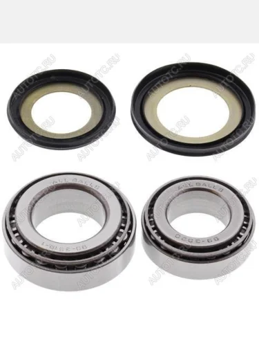 Комплект подшипников рулевой колонки ALL BALLS Honda CB, CBR, VF, VFR, VT, GL, ST, VTX  (22-1020)  22-1020