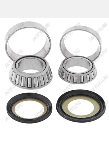 Комплект подшипников рулевой колонки ALL BALLS Yamaha YZ80 84-92,XTZ125 03-10,TTR125 03-18 (22-1033)  22-1033