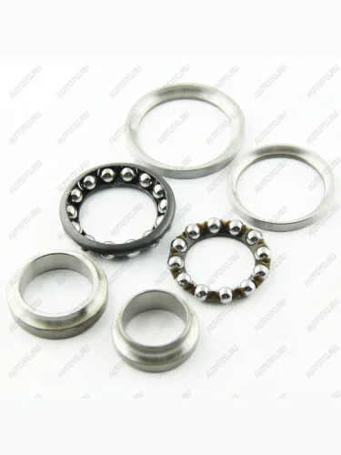 Комплект подшипников рулевой колонки Honda CB400 (22-1020) (ШАРИКОВЫЕ)  пм-00025352