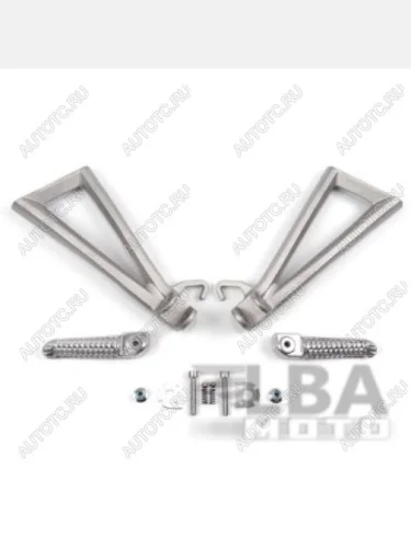 Подножки задние с кронштейнами для мотоцикла Yamaha YZF-R6 06-15  пм-00001181