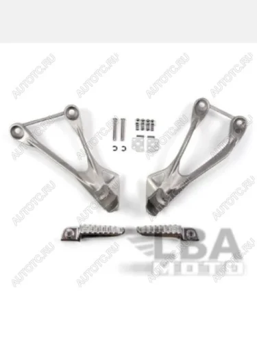 Подножки задние с кронштейнами для мотоцикла Kawasaki ZX-6R 05-08  пм-00001182