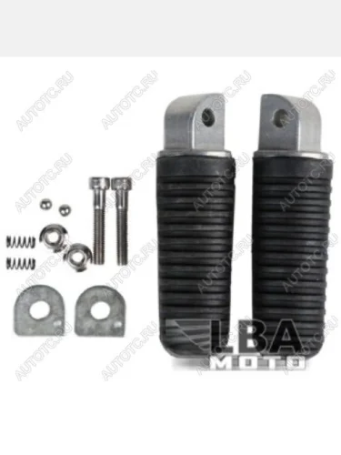 Подножки задние для мотоциклов Yamaha FJR1300 02-13, FZ1 01-13, FZS1000 Fazer 01-05, FZ6 04-09 и др.  пм-00003555