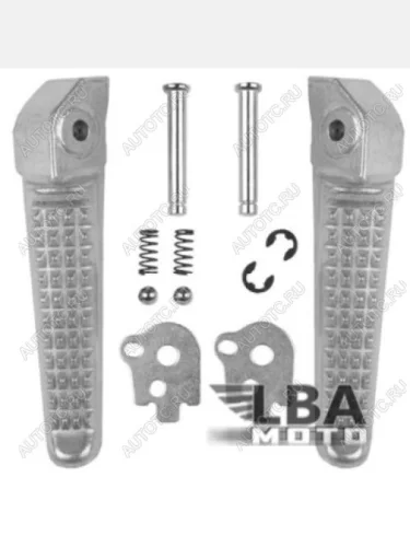 Подножки задние для мотоциклов Honda CB400 92-21, VFR800 98-12, CBR600F4-F4i 99-07, CBR954RR  пм-00001467